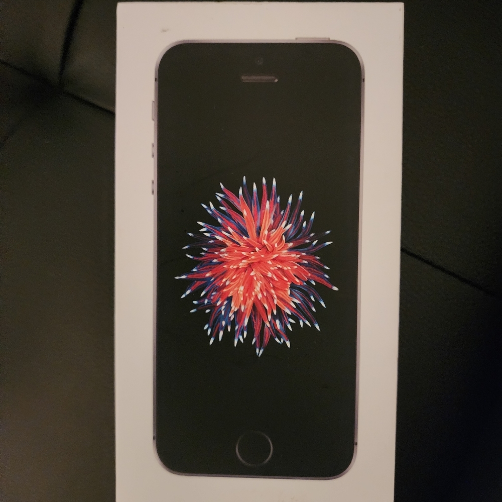 IPhone Box with Corded Ear Buds *NO PHONE*